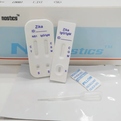 Kit de prueba rápida de enfermedades infecciosas Zika Virus Igg/Igm/Ns1