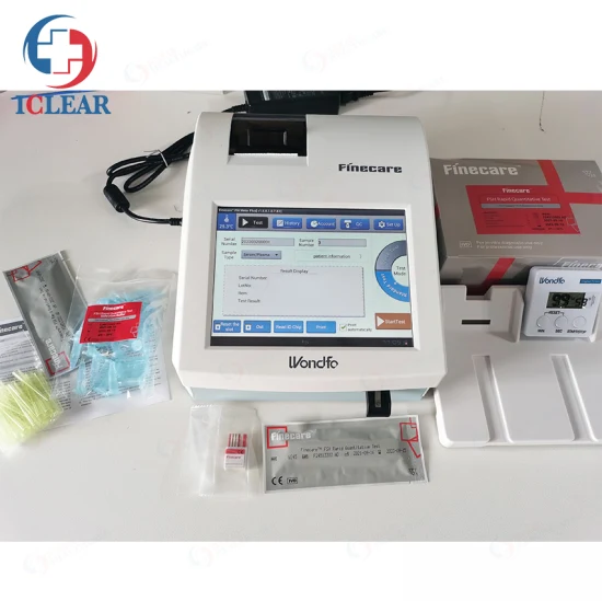 Analizador de inmunoensayo de fluorescencia portátil Finecare Fia Meter Plus (FS-113)