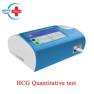 Analizador de punto de inmunoensayo de fluorescencia Hc-B014D para embarazo HCG